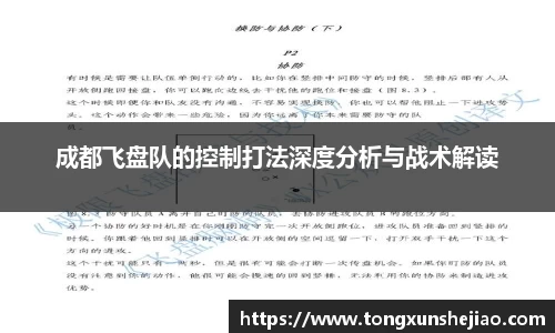 成都飞盘队的控制打法深度分析与战术解读