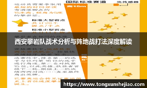 西安攀岩队战术分析与阵地战打法深度解读
