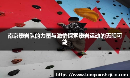 南京攀岩队的力量与激情探索攀岩运动的无限可能